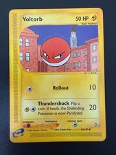 Voltorb 64/147 Non Holo Pokemon Card Aquapolis Set