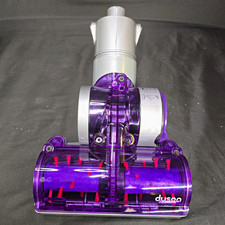 Dyson Mini Turbine Head Vacuum Attachment Purple Gray Pet Hair Tool