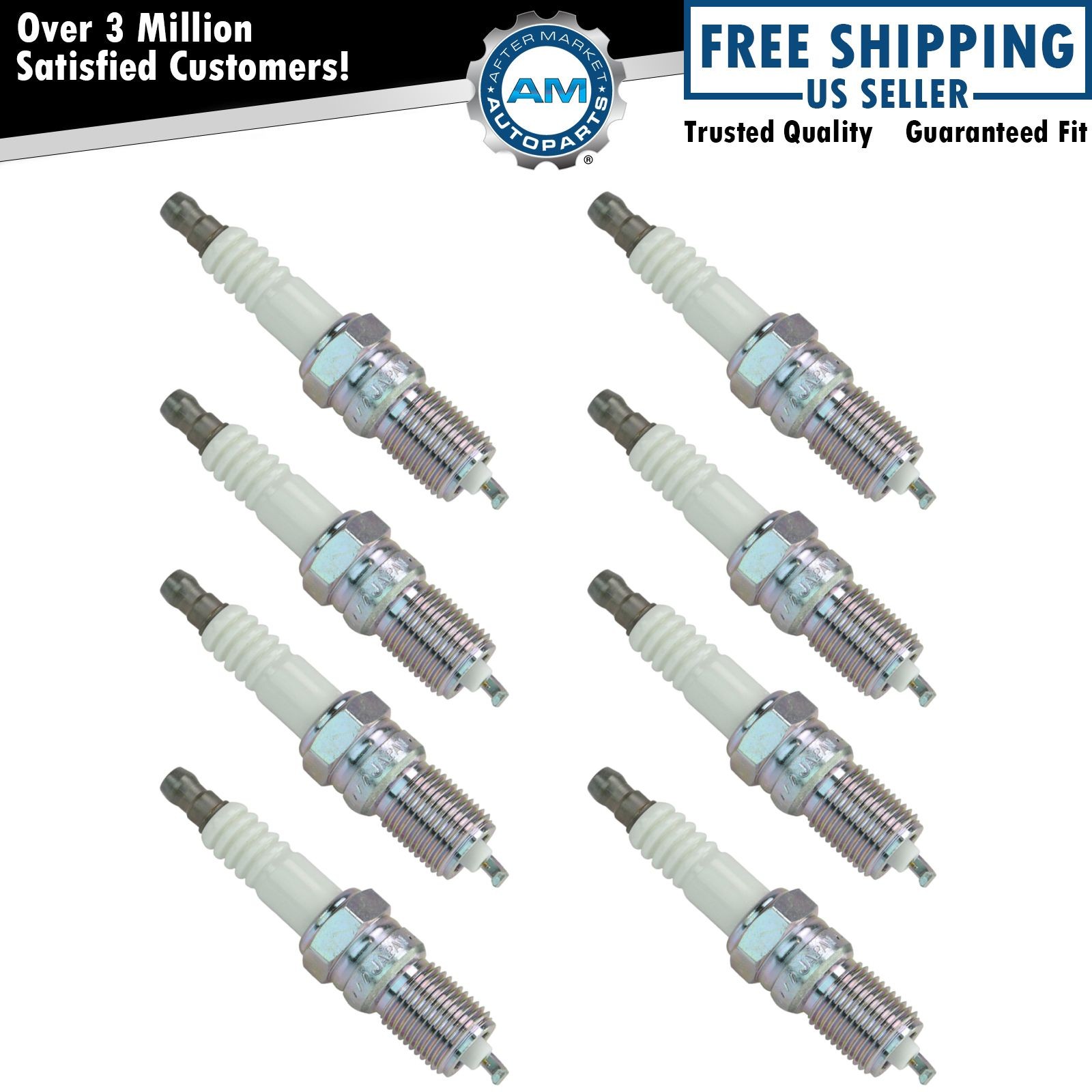 NGK 3403 Platinum Spark Plug Kit Set of 8 for Lucerne Deville Camaro Express