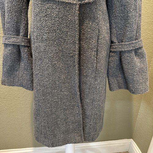 Marvin Richard's New york Women's Wool Blend Pea Coat Jacket Gray size L - Picture 4 of 18