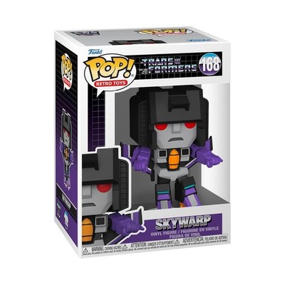 Funko Pop! TV: Transformers   Sky Warp - 1/6 Odds for Rare Chase Variant - Trans