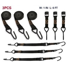 Lashing Straps With Buckles Adjustable Cam Buckle Tie Down Cinch Strap 1x6 Lashing Straps With Buckles Adjustable Cam Buckle Tie Down Cinch Strap 1x6