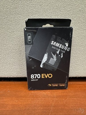 Samsung 870 EVO 1TB, 2.5 inch Internal SSD -  MZ-77E1T0B/AM