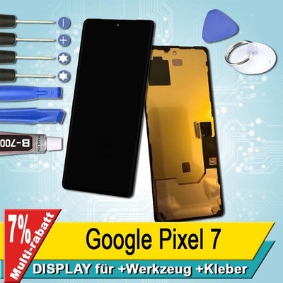 Display Für Google Pixel 7 Bildschirm OLED Schwarz Rahmen+