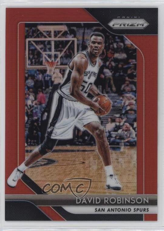 2018-19 Panini Prizm Red Prizm 52/299 David Robinson #195 HOF 12tf