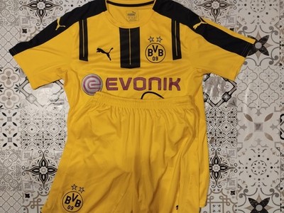 Konvolut Fußball Trikot + Shorts Puma Borussia Dortmund BVB 09 Home Herren...