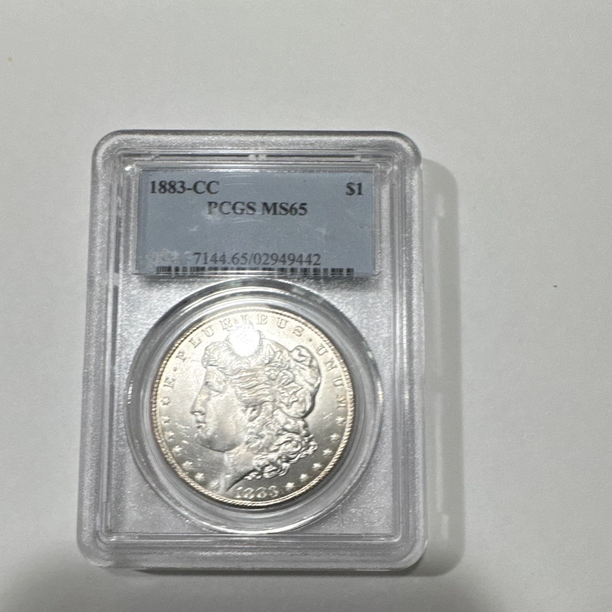 Carson City Grade MS 65 1883 Year Morgan US Dollars (1878-1921