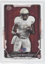 2015 Bowman Rookies Karlos Williams #34 6f2