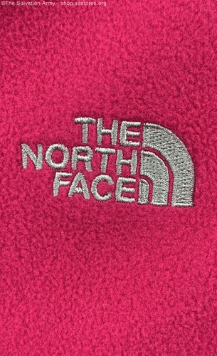 The North Face Girls Pink Fleece Hooded Mid-Length Full-Zip Vest Size Large - Picture 4 of 7