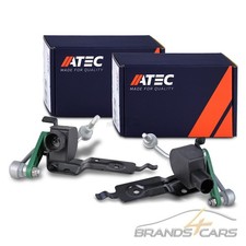 2x ATEC NIVEAUSENSOR LEUCHTWEITENREGULIERUNG VORNE LINKS+RECHTS FÜR AUDI A6 4F