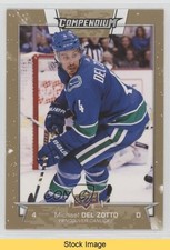 2017-18 Upper Deck Compendium Gold Michael Del Zotto #801 READ o1h