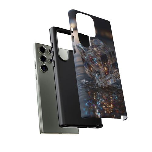 Crystal Cube Matrix Reflection - Phone Cover Case for iPhone, Galaxy, Pixel - 第 248/261 張圖片
