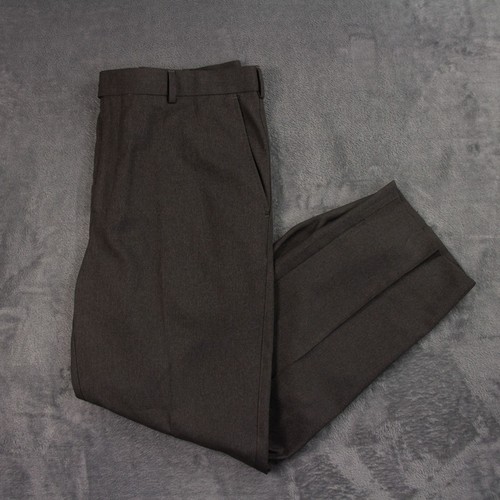 Peter Millar Charlotte Performance Pants Men 36x29 Gray Stretch Golf Trousers - Picture 2 of 18