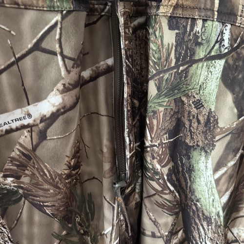 Scentlok Savanna EXT Camo Hunting Coveralls Size Large Realtree 6 Pocket #7322 - Picture 15 of 15