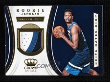 2018 Panini Crown Royale Rookie Jerseys Prime 6/10 Keita Bates-Diop #RJ-KBD 0b9