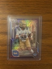 2025-26 Bowman Chrome University Pierce Clarkson Purple Shimmer /75 UCLA