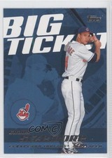 2009 Topps Ticket To Stardom Big Ticket Grady Sizemore #BT-8 0a1