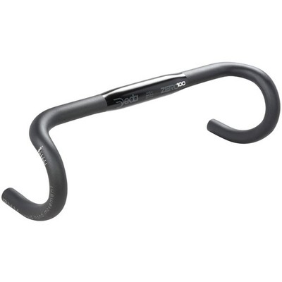 Deda Elementi Zero 100 Lenker 38 cm Schwarz auf Schwarz