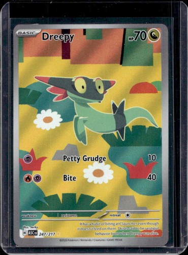 2026 Pokemon Ascended Heroes Dreepy Illustration Rare #247/217