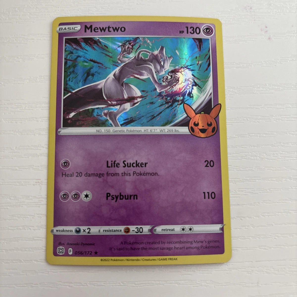 pokemon card 056 172 Mewtwo 056/172 Miscellaneous Cards & Products for sale