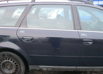 Tür hinten links AUDI A6 4B Avant VOR-FACELIFT BRILLIANTBLAU LY5K blau