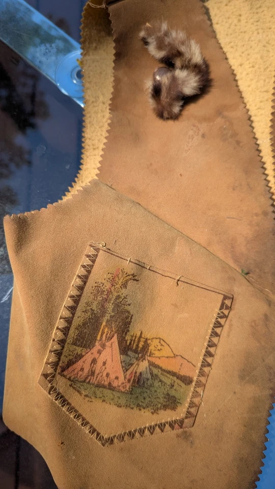 De colección 1930s 40s Western Niños Disfraz Conjunto Frontera Nativo Americano Indio Vaquero Foto 4 de 4