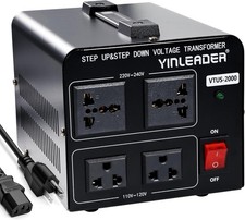 2000W Voltage Converter Transformer   110V-220V  220V-110V Dual Direction