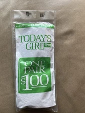 Vintage Legg’s Today’s Girl Regular Pantyhose Sheer Toe Size Q Color Nude
