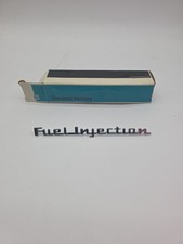 Genuine 1957 Corvette Fuel Injection Emblem Gm Nos In Box