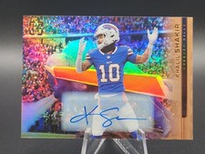 2025 Panini Photogenic - Khalil Shakir #101 Bronze Autograph Buffalo Bills