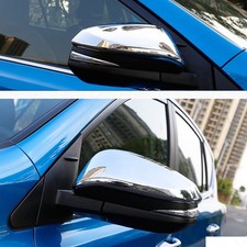 For Toyota Rav4 2013-2018 Chrome Rearview Side Wing Mirror Cover Exterior Trim