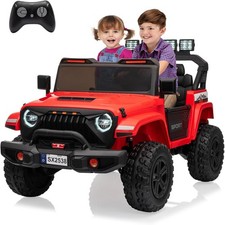 24V 2 Seater Kids Ride on Car Electric Vehicle w/ Remote control for Kids Red