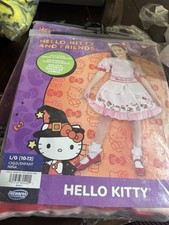 Classic Hello Kitty and Friends Hello Kitty Kids Dress Costume L 10/12 Jazwares