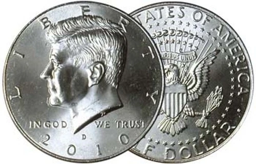 2010 Kennedy D Half Dollar - BU - Uncirculated