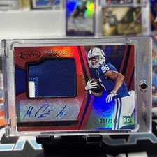 2020 Certified - Freshman Fabric  Michael Pittman Jr. #222 Mirror Red /249 RPA