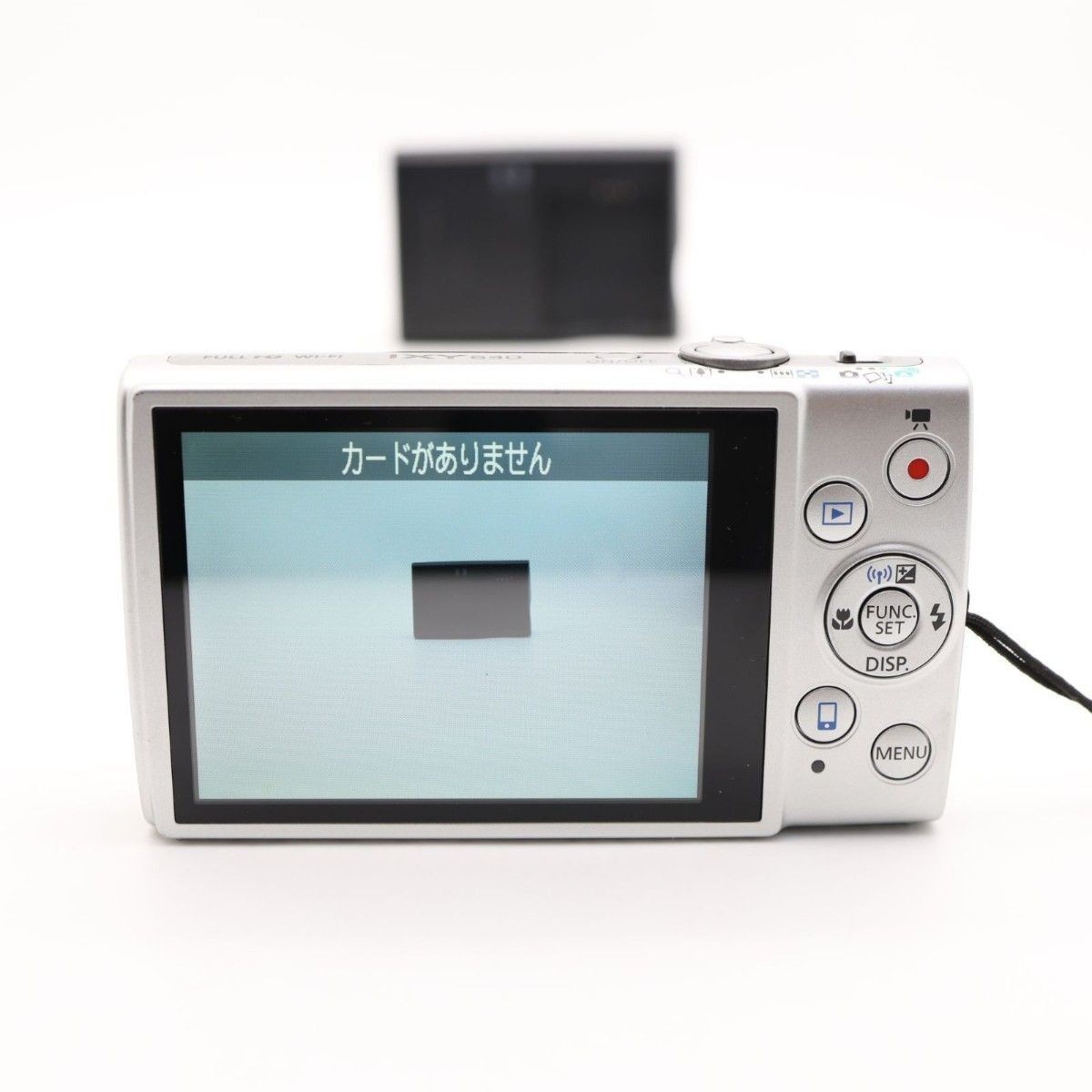 Near Mint Canon IXY 630 Silver Wi-Fi Digital Camera Full HD w/ Box