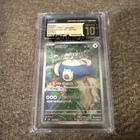 CGC Pristine 10 Snorlax AR 181/165 SV2a Pokemon Card 151 Japanese 2023