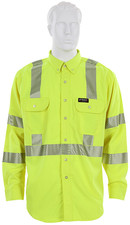SBS1027 MCR Safety Summit Breeze  Class 3 Flame Resistant Shirt Size XL