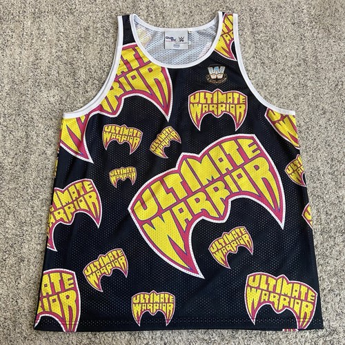 Ultimate Warrior Basketball Jersey XL Wrestling WWE Chalkline All Over Print