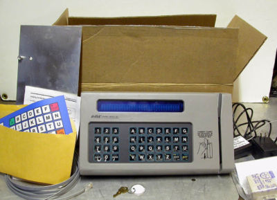 Control Module Inc Magnetic Card Access Scanner Keyboard CMI 1590-K01 ...