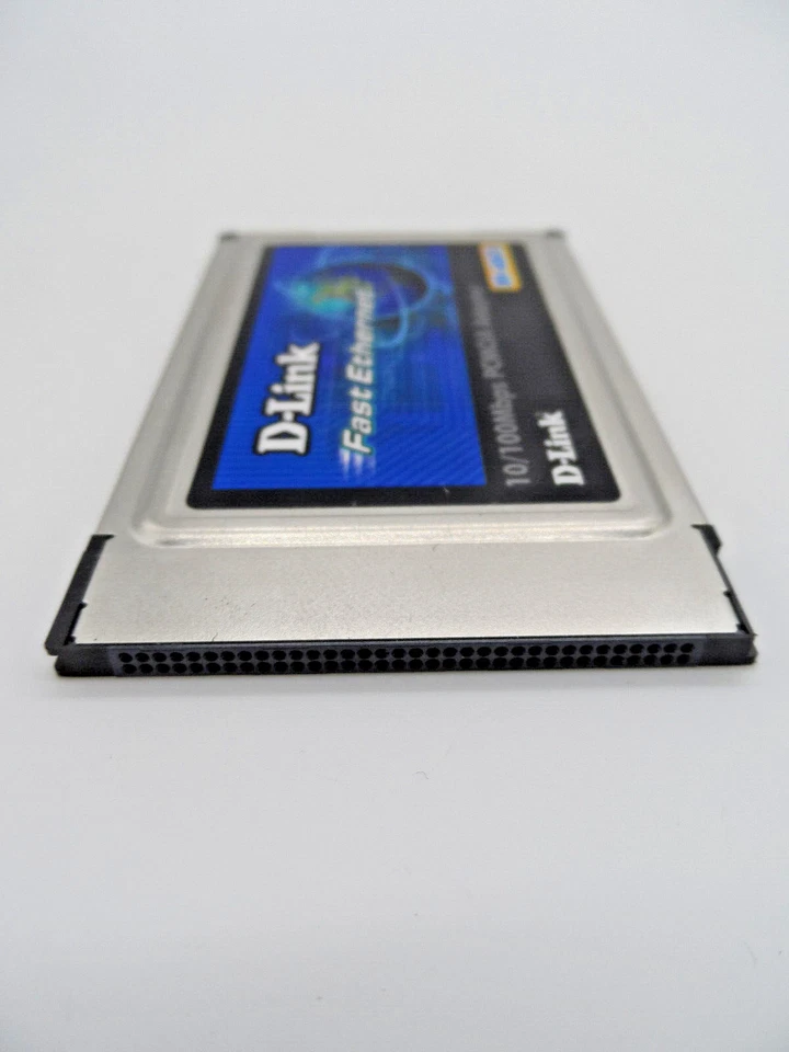 D-LINK FAST ETHERNET 10/100MBPS PCMCIA ADAPTER DFE-650TX KARTE #WL64 - Bild 3 von 4