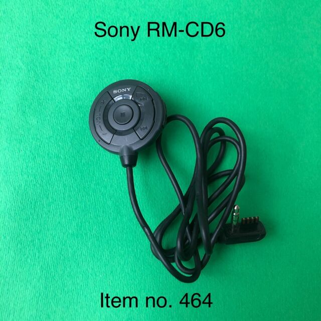 Sony Remote Controller Model RM-CD6 Black Official Original OEM