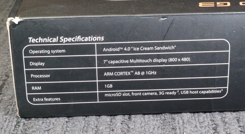 Планшет Arnova 7d G3 AN7DG3 8 ГБ Wi-Fi - Изображение 3 из 4