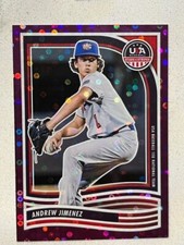 ANDREW JIMENEZ 2024 Panini USA Baseball Stars & Stripes PURPLE # 90/99