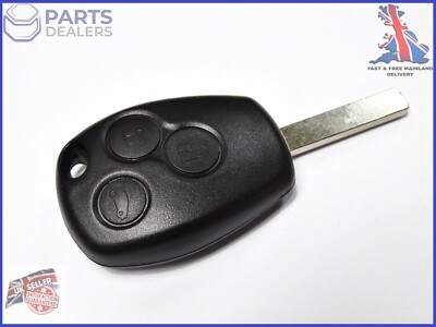 3-TASTEN SCHLÜSSELANHÄNGER FERNBEDIENUNG SCHALE GEHÄUSE FÜR RENAULT TRAFIC VAUXHALL VIVARO NISSAN