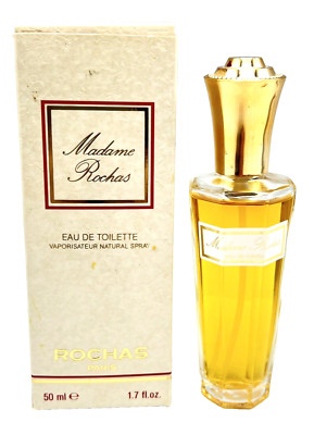 Vintage Madame Rochas Perfume Eau de Toilette Spray 1.7oz 50ml Paris