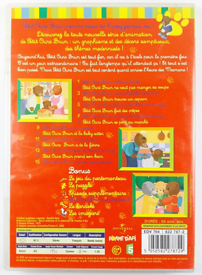 DVD Petit Ours Brun rentre à l'école DVD Zone 2 PAL Fr Version