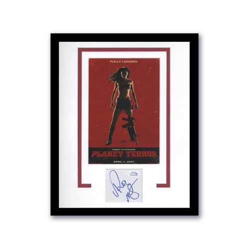 Rose McGowan "Planet Terror" AUTOGRAPH Signed Framed 11x14 Matted Display ACOA