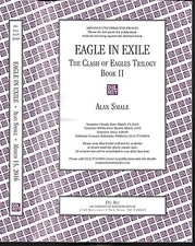 EAGLE IN EXILE ~ Alan Smale SIGNED Advanced Reading Copy ARC GALLEY Cahokian