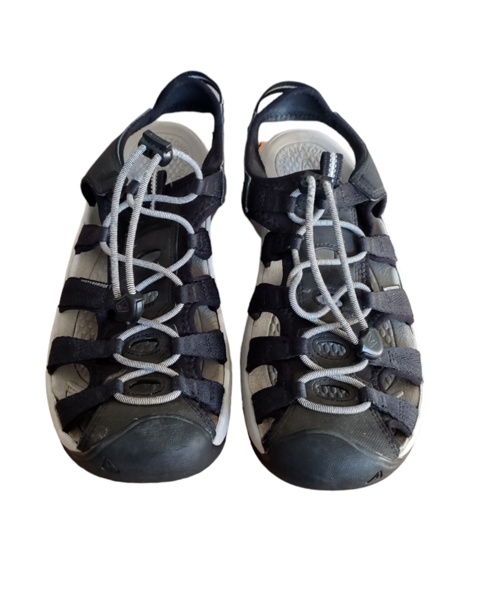 Sandali da escursionismo Keen da donna neri e grigi Astoria West taglia 11